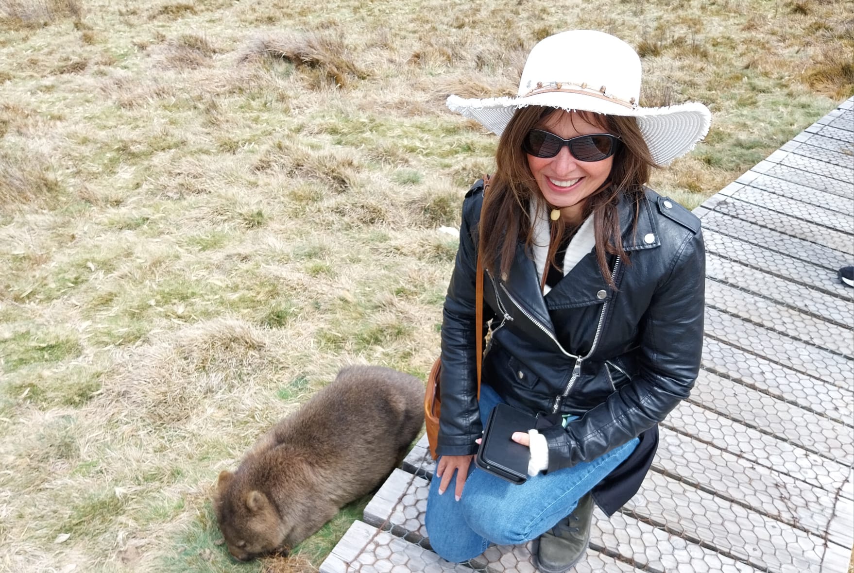 BeautyenBeweging Anne met wombat